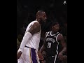 LEBRON DRILLS 9TH THREE FOR 40TH POINT VS BROOKLYN, TIES CAREER-HIGH