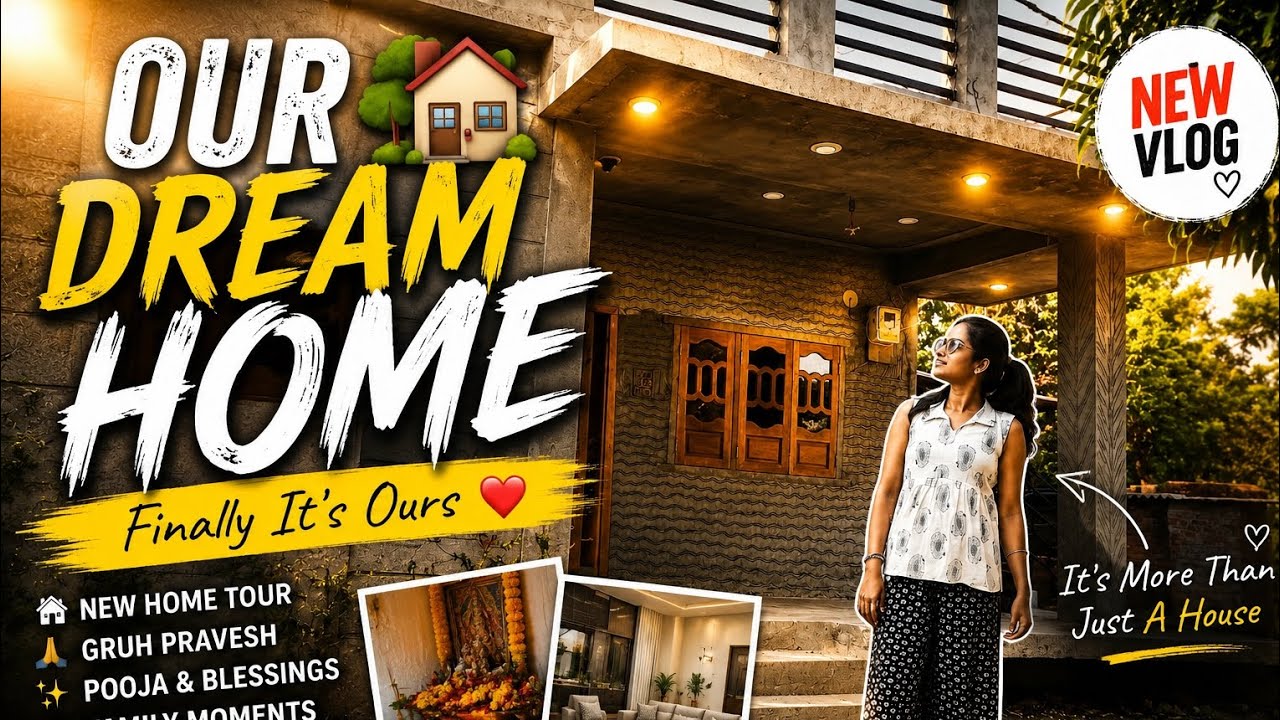 Finally Shifted To Our Dream Home 🏠 | Emotional Family Vlog - YouTube