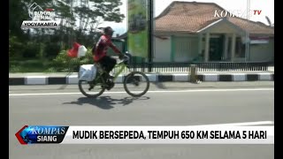 Mudik Bersepeda, Tempuh 650 km Selama 5 Hari