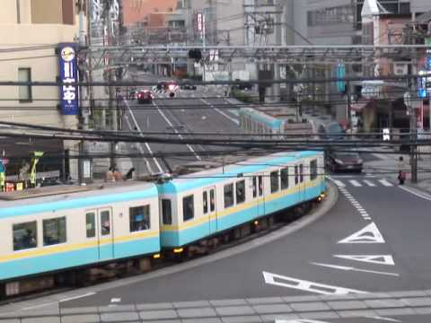 京阪電鉄 浜大津駅付近