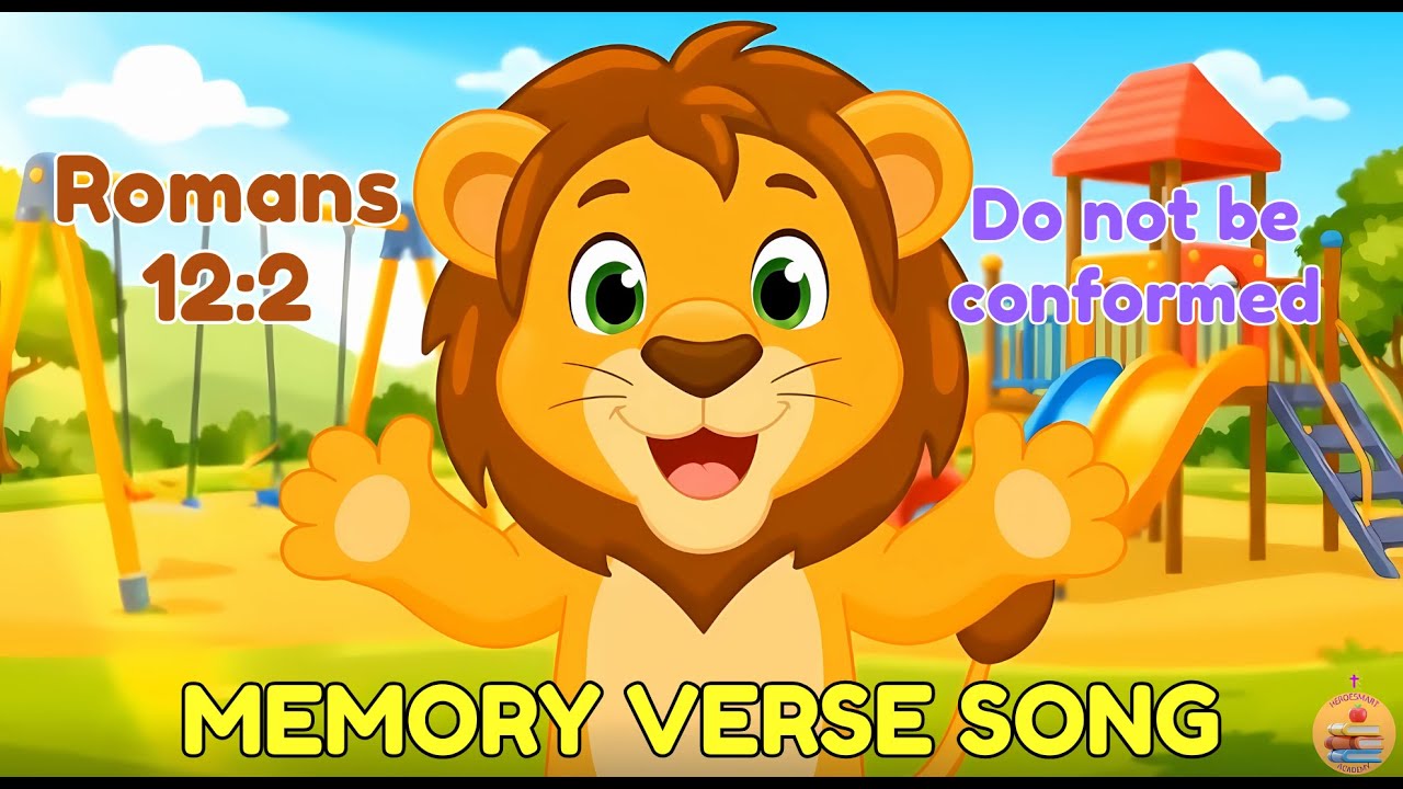 Romans 12:2 Song for Kids | Be Transformed Bible Memory Verse with Leo the Lion