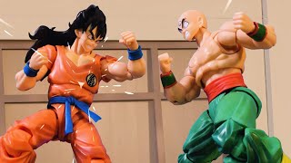 Dragon Ball Stop motion - Yamcha VS Tien Shinhan 飲茶vs天津飯