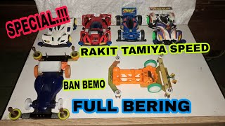 rakit tamiya speed | Ban BEMO | full bering | chassis buntu HJH