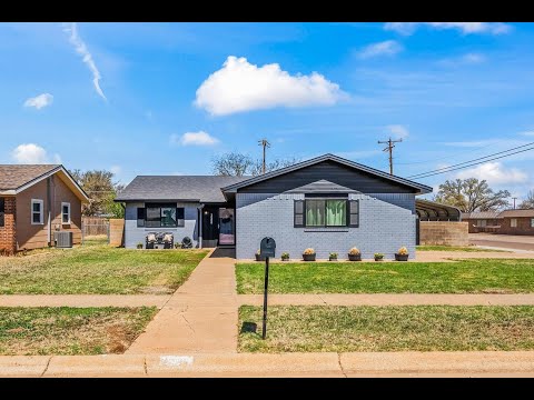 1500 W Garza Street, Slaton, TX home video tour
