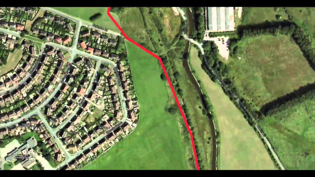 the Knowledge Link cycle route - YouTube
