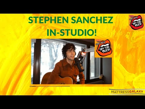 Stephen Sanchez performs Until I Found You! - Say Too Much