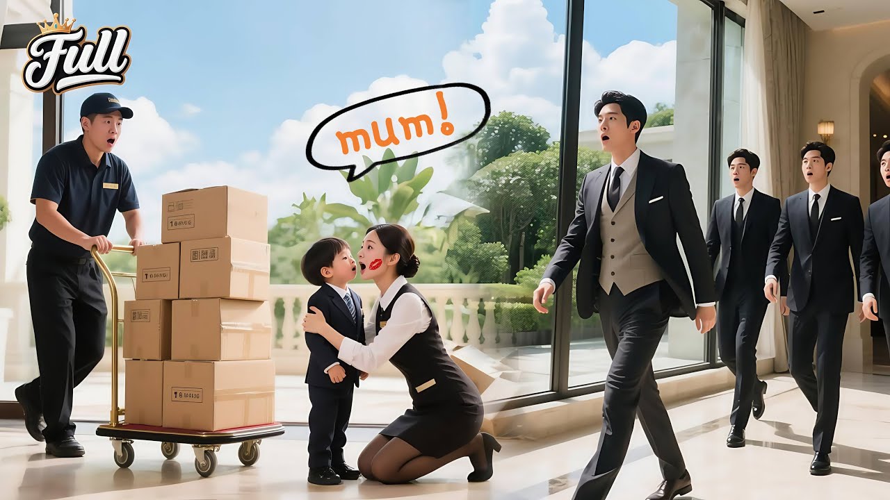 Poor Rural Waiter Rescue A Boy At hotel! Unexpected He's CEO’s Son&Call Her Mom! Love Came!