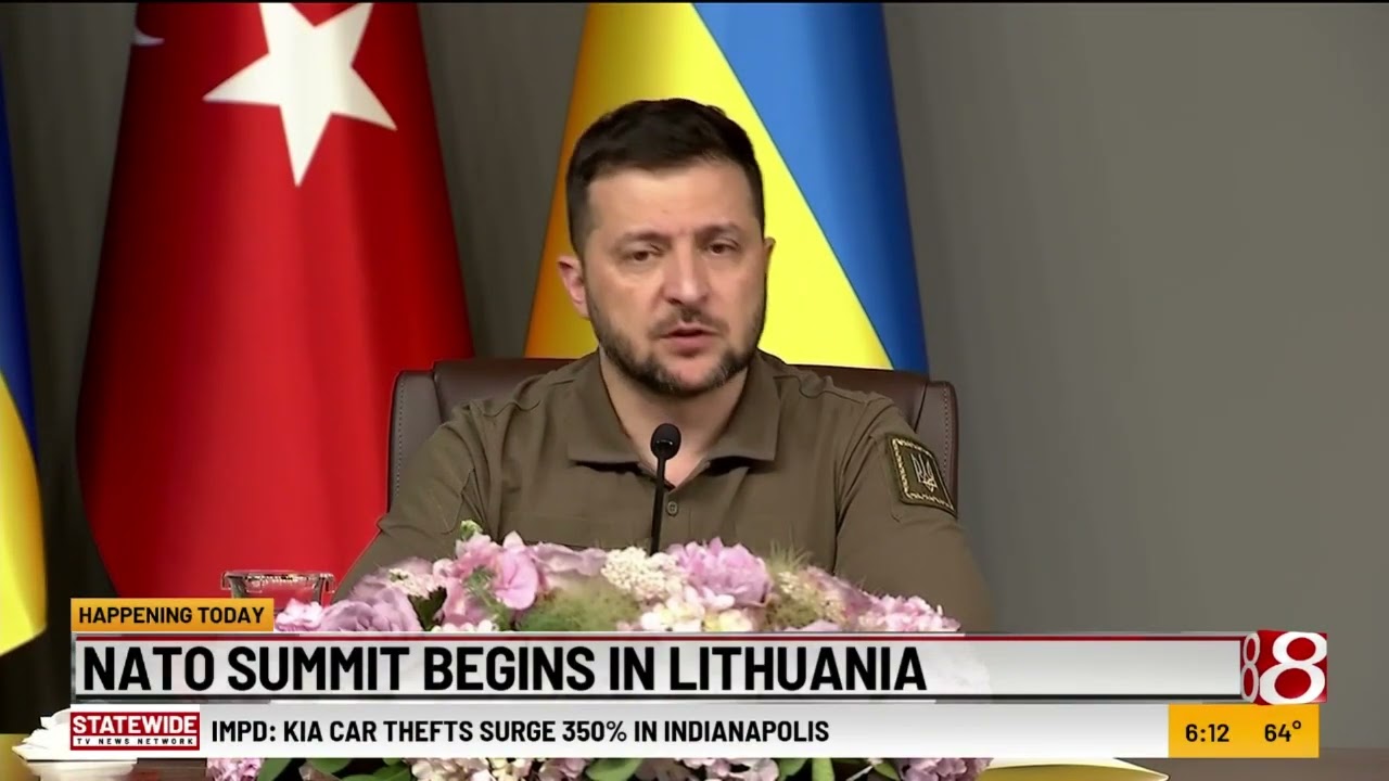 NATO summit begins in Lithuania