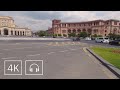 Walking Republic Square & Northern Ave., Yerevan, Armenia 4K in Summer 2020 w/ Binaural Sound