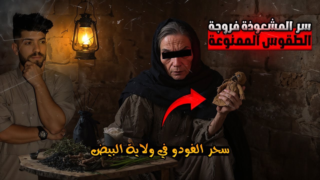 أقوى السحرة في الجزائر | سر سحر الفوودو في ولاية البيض - المشعوذة فروجة