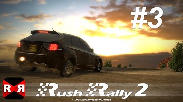 Rush Rally 2 (by Brownmonster) - Sweden Track - iOS / Android / Apple TV - 60fps Gameplay Video