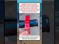 Compact Red Handlebar Lock For Motorcycle And Electric Scooter Safety