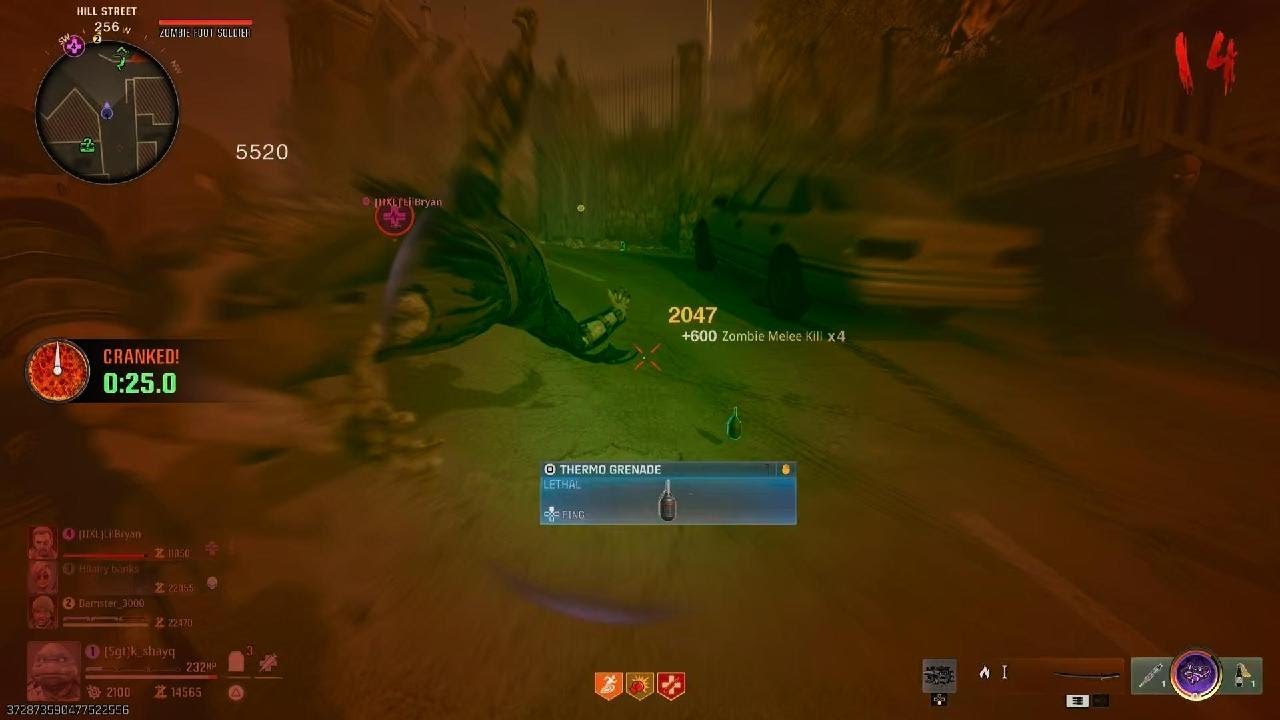 BO6 Zombies: COWABUNGA CRANKED, BUT IM ONLY USING MELEES