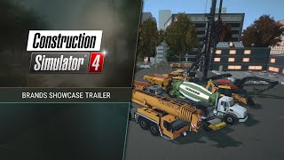 Construction Simulator 4 – Brands Showcase Trailer