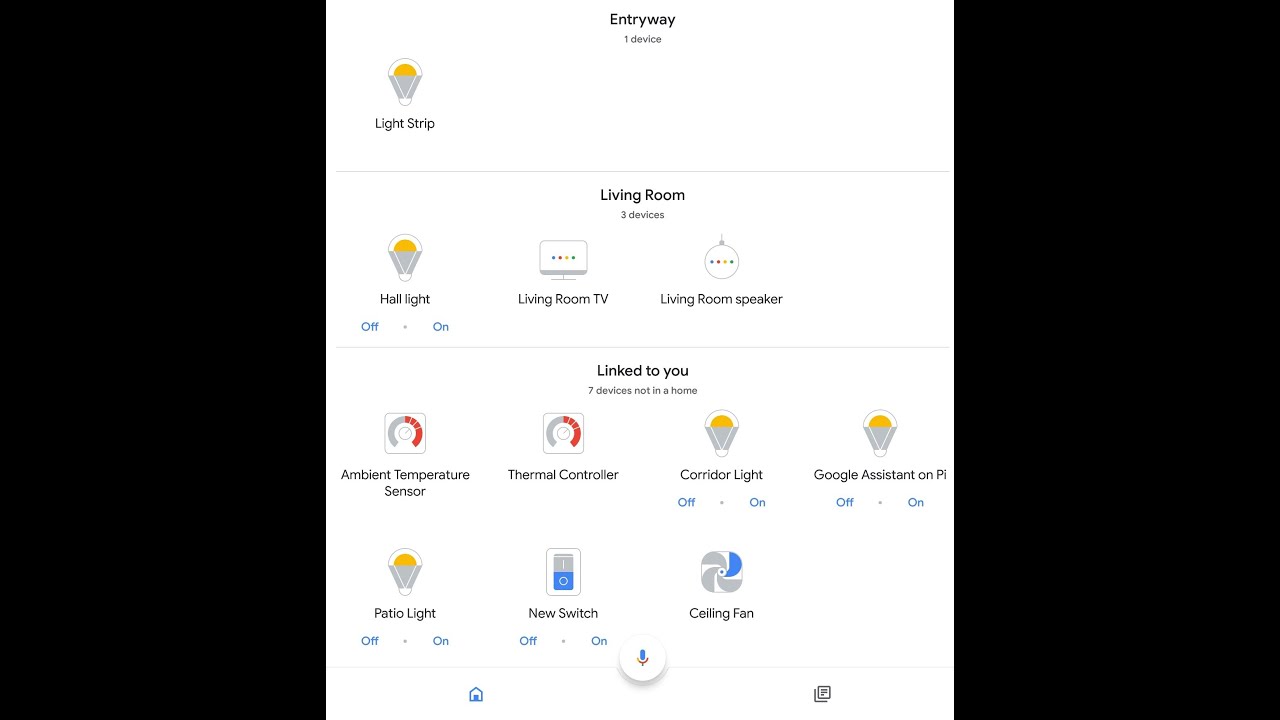google home create new home