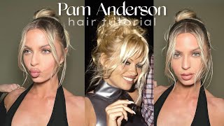 PAM ANDERSON 90’S UPDO HAIR TUTORIAL**