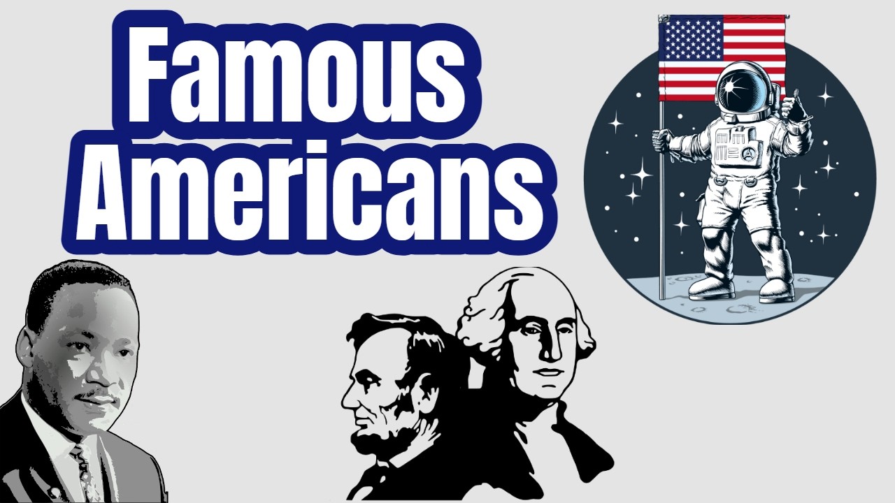 Famous Americans for Kids | Biography Compilation