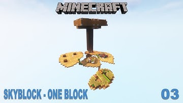 Minecraft Skyblock one Block EP 03 | MOB Farm and Stray Attacks