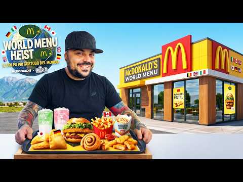 I'm trying the new McDonald's menu, "stolen" from the world! Is it worth it? Let's find out.
