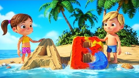 ABC song nursery rhymes for kids | Fun Educational song for children 