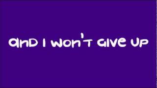 I Won't Give Up - Jana Kramer - (Lyrics)