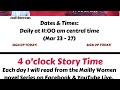 4 o'clock Story Time
