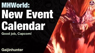 Monster Hunter World: Event Quest Calendar