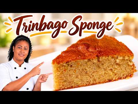 Is This The Best Sponge Cake You've Ever Had? Caribbean Style!