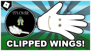 Slap Battles - (FULL GUIDE) How to ACTUALLY get "CLIPPED WINGS" BADGE + GLOVE?! [ROBLOX] screenshot 3
