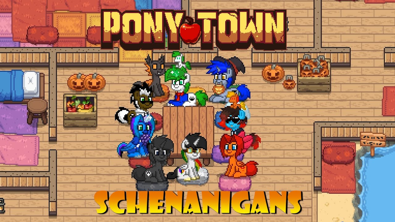 Pony Town Shenanigans #1: Ponies, Ponies, Everywhere!!! - YouTube