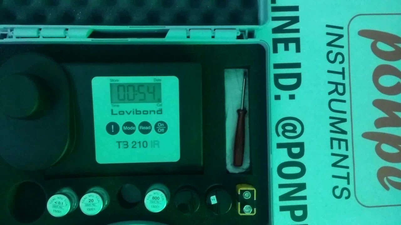 TB210IR / LOVIBOND Unpack and basic using guide YouTube