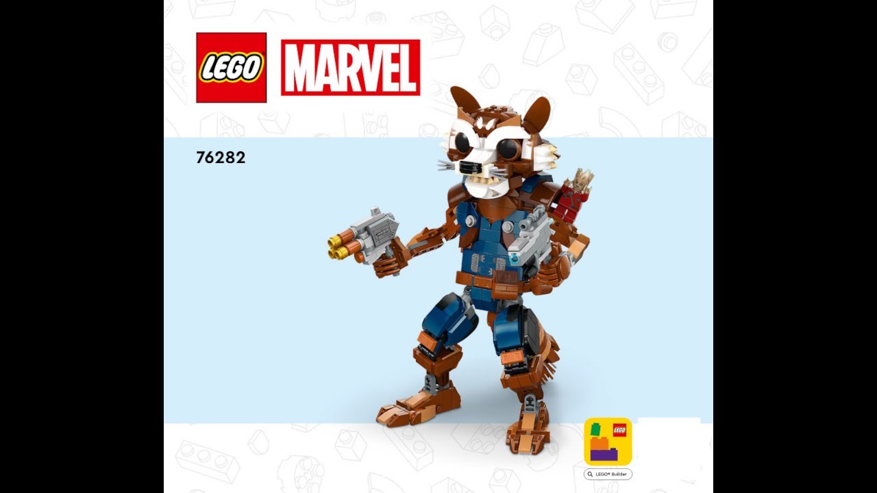 LEGO Instructions | Marvel | 76282 | Rocket & Baby Groot