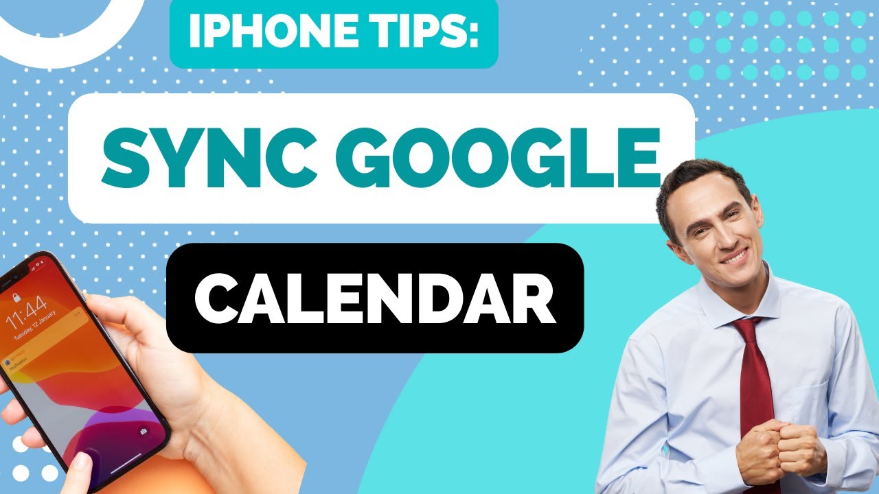 How to Sync Google Calendar With iPhone YouTube