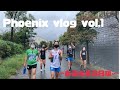 【台風でも坂ダッシュ!?】Phoenix Vlog Vol.1