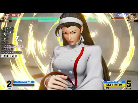 KOF XV - Chizuru Combo Trials