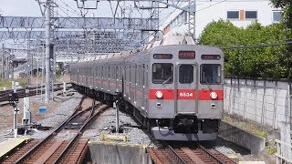 【東急8500系】東武伊勢崎線  久喜入線-発車