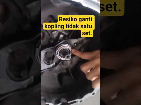 sebaiknya ganti kopling harus satu set,atau kena jasa dua kali.