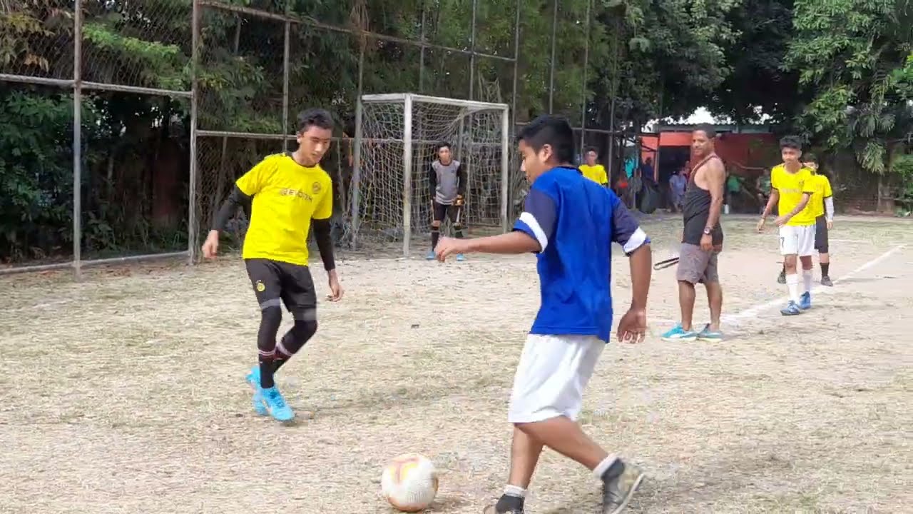 Esc San Andres (1) vrs Escuela Nueva Apopa(1) juego amistoso Juvenil