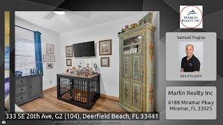 333 SE 20th Ave # G2 (104), DEERFIELD BEACH, FL 33441-5165