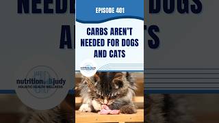 Carbs aren’t needed for dogs and cats @NutritionwithJudy