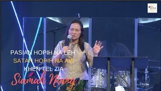 Pasian Hohpihna leh Satan Hopihna Khen Tel Zia-Siamah Niang