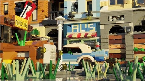 LEGO Blender Animated Render Test 01