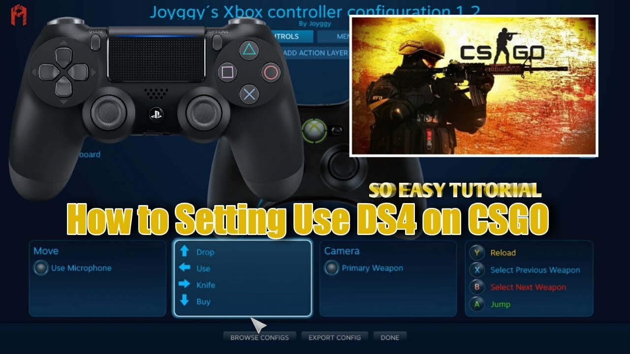 ps4 controller on steam with ds4 ps4 controller on steam with ds4