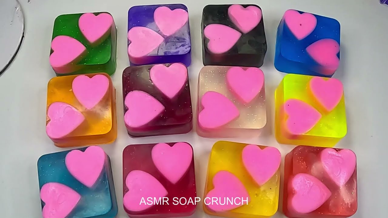 SOFT Soap Cutting ASMR Satisfying Sounds