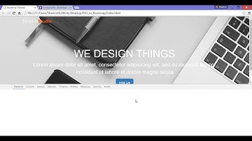 PSD to Bootstrap(Tutorial-1)