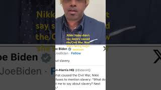 Nikki Haley didn't say slavery caused the Civil War. Now she's facing major backlash #nikkihaley