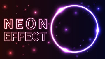 Neon Effect | Adobe Illustrator | Neon light effect |  Bangla Tutorial