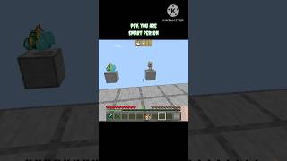 Minecraft pov:you are smart person #game #minecraft #gaming #short video #game video #Minecraft