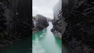 Stuðlagil Canyon #dronefpv #iceland