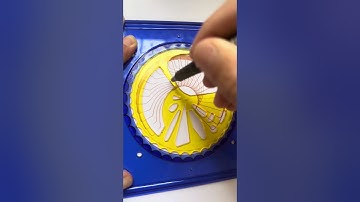 ASMR Spirograph😉 #asmr #art #spirograph #relaxing #spirographdrawing #spirographasmr #shorts